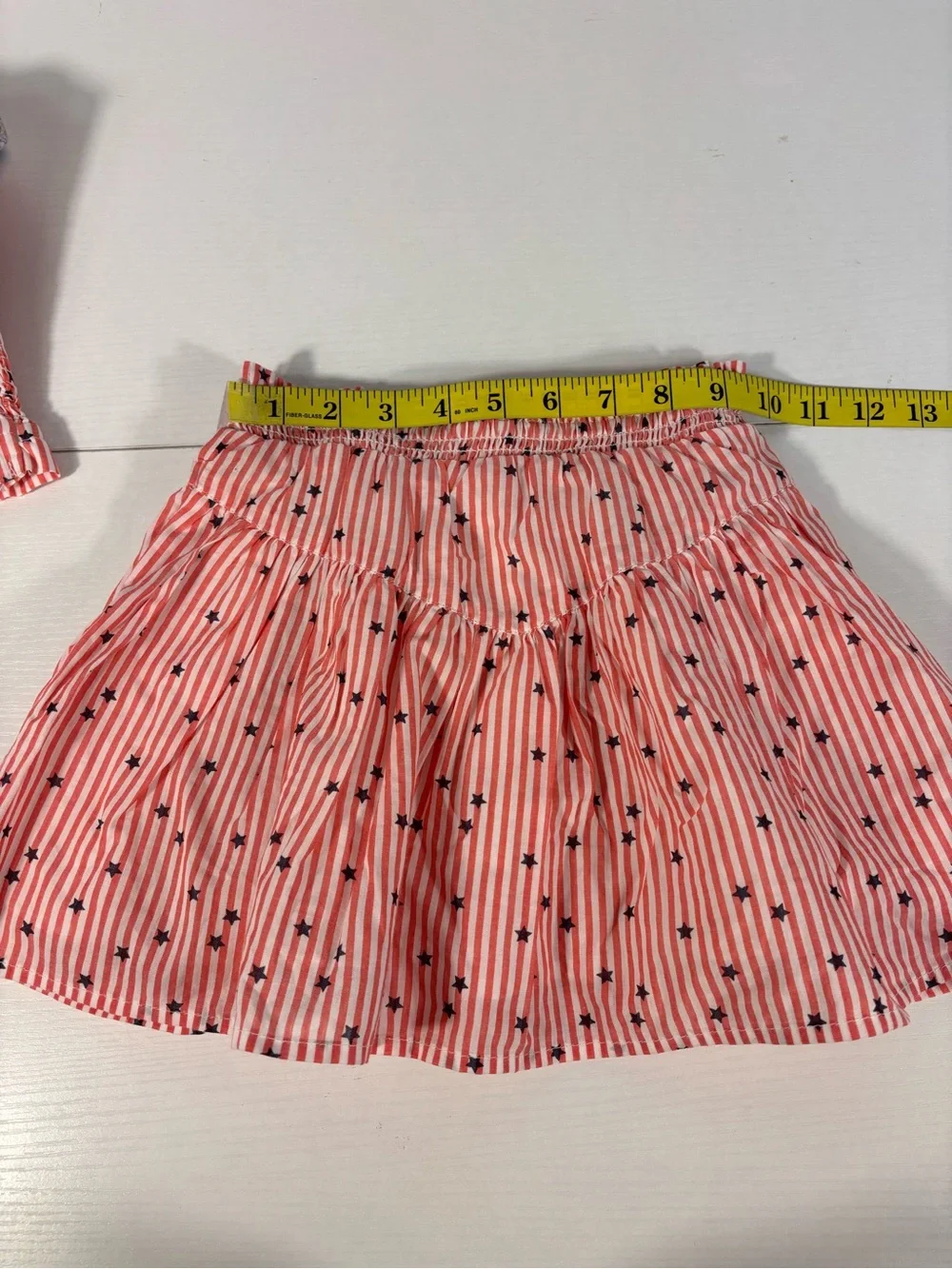 NWT Tommy Bahama Kids Girls 4/5 2 Piece Patriotic Smocked Top Shorts Set